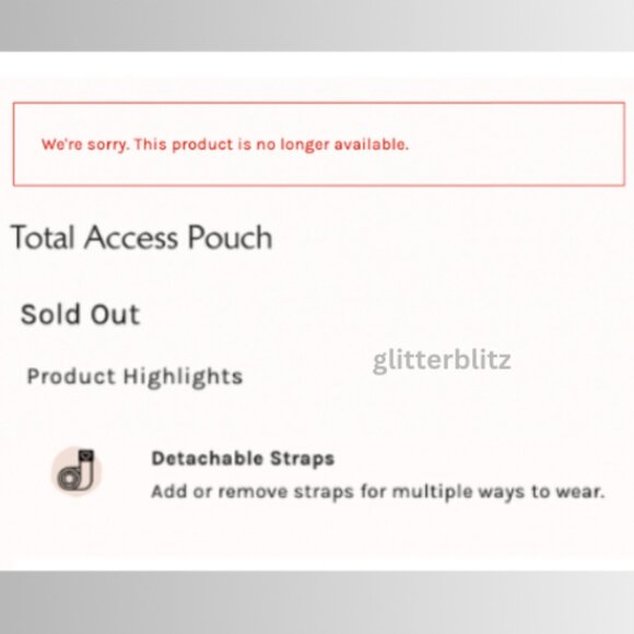 Free People Total Access Pouch in Black NWT - Picture 7 of 7